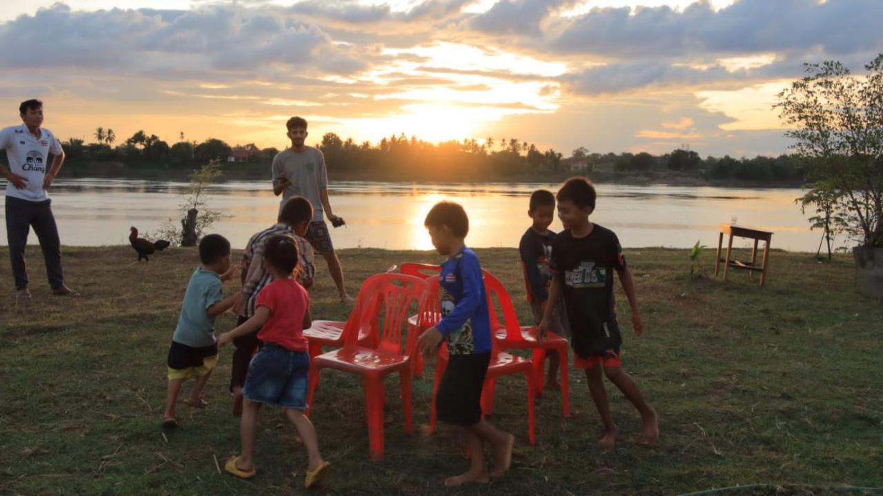 Vera Sunset homestay&bungalow Muang Khong Bagian luar foto